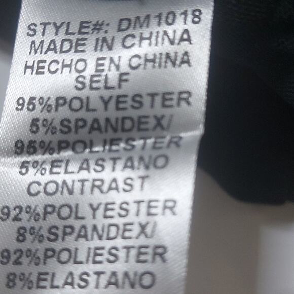 Fashion Nova Mesh Baby Black Sheer Jumpsuit S Coquette Girl Whimsy Goth Claddic - Picture 9 of 10